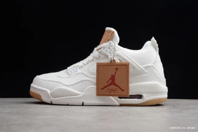 Rep Jordan AO2571-100 Levi's x Air 'White' 4 0808